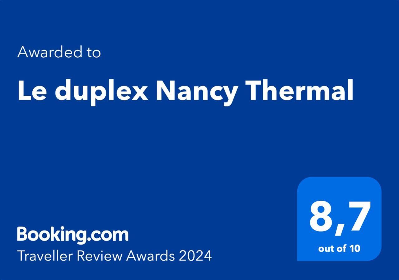 Le Duplex Nancy Thermal Eksteriør billede